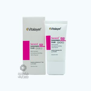 فلوئید ضد آفتاب سنسی ویت SPF50(بی رنگ)