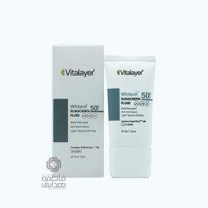 فلوئید ضد آفتاب ضد لک وایت ویت SPF50 (بی رنگ)
